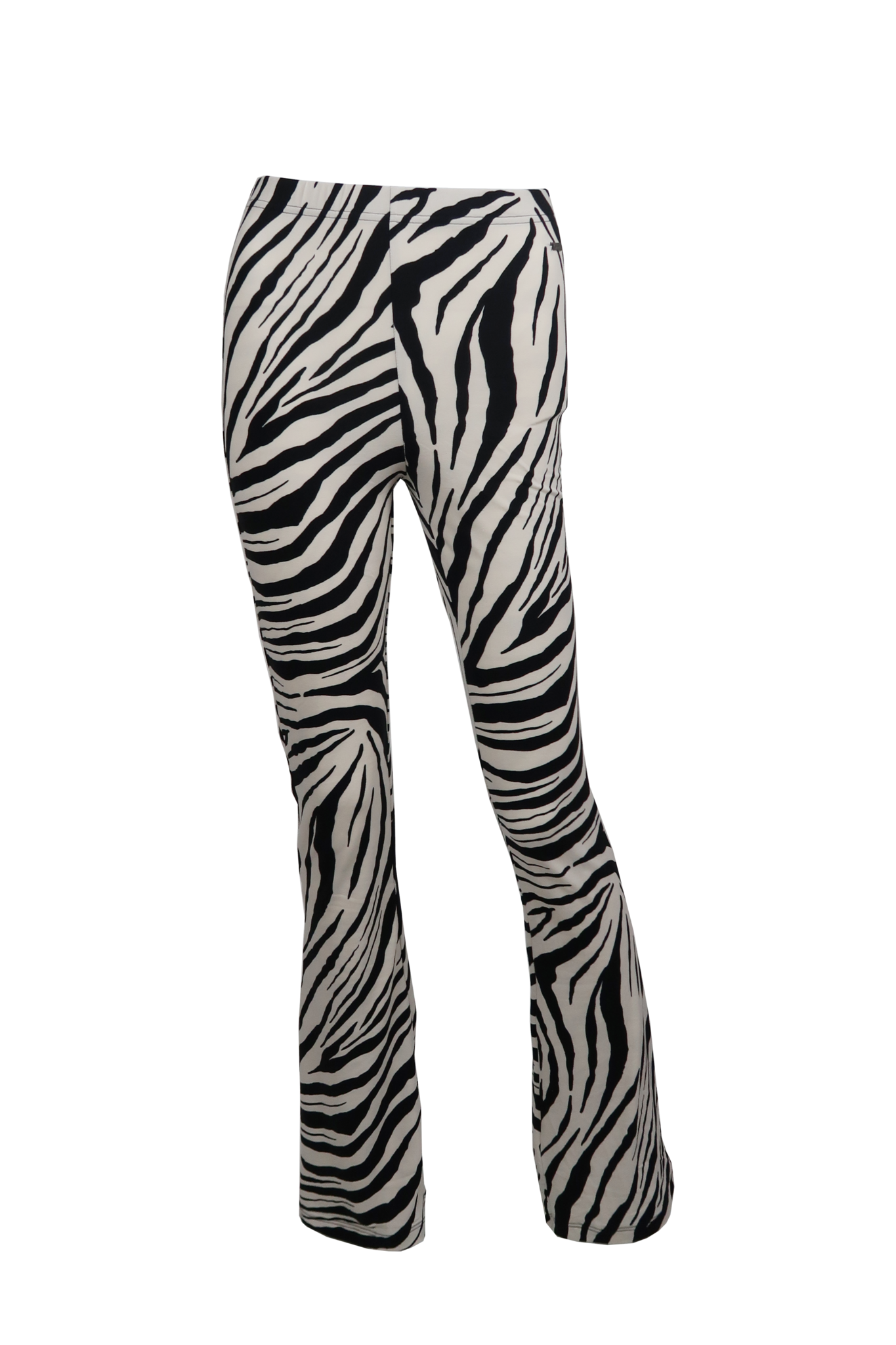 Zebra Flared Pants 