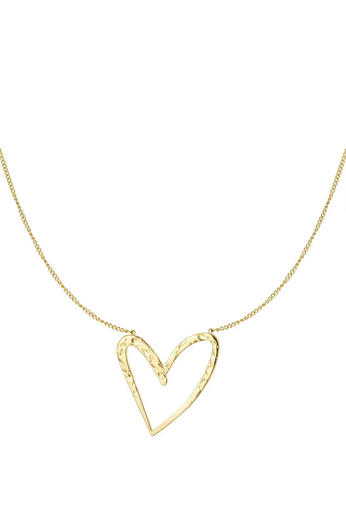 Open Heart Necklace