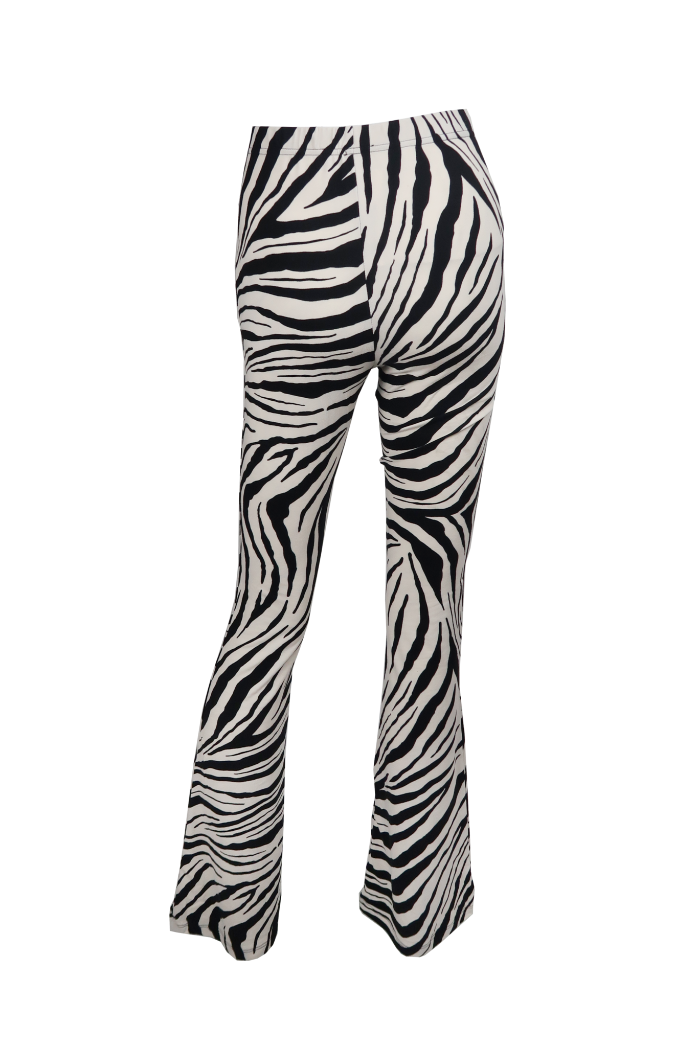 Zebra Flared Pants