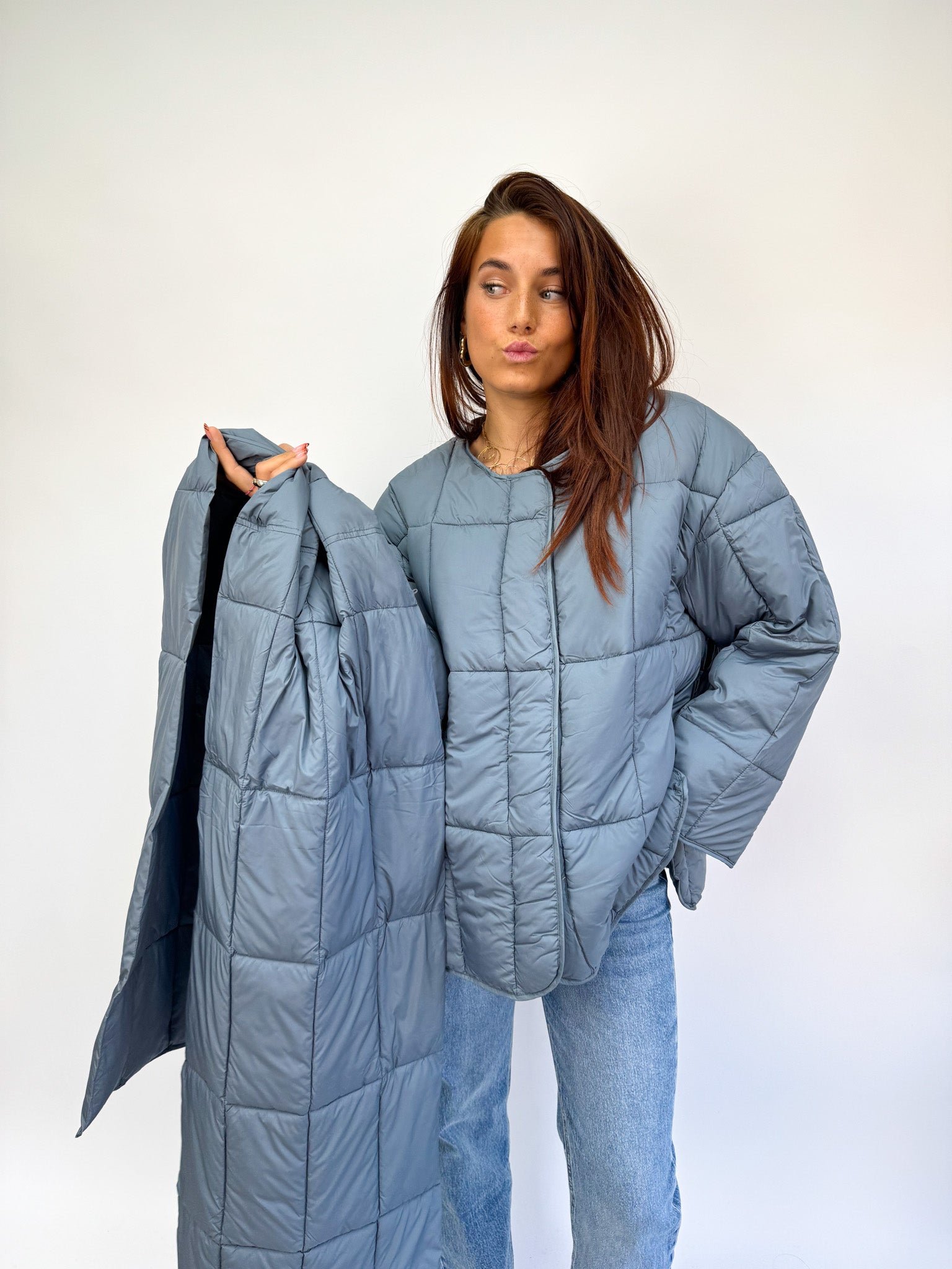 Ace Puffer Ice Blue