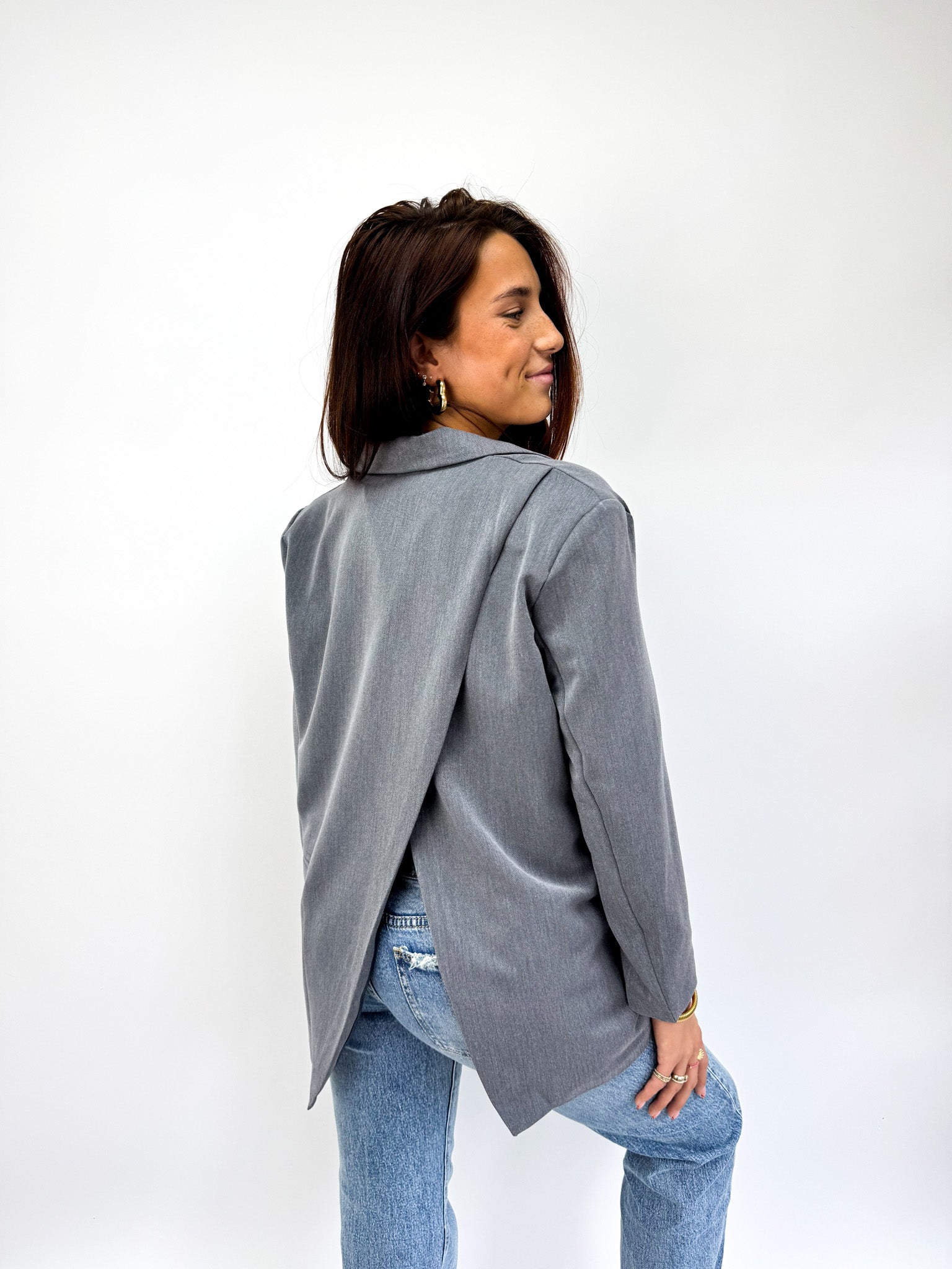 Blair Blazer Grey