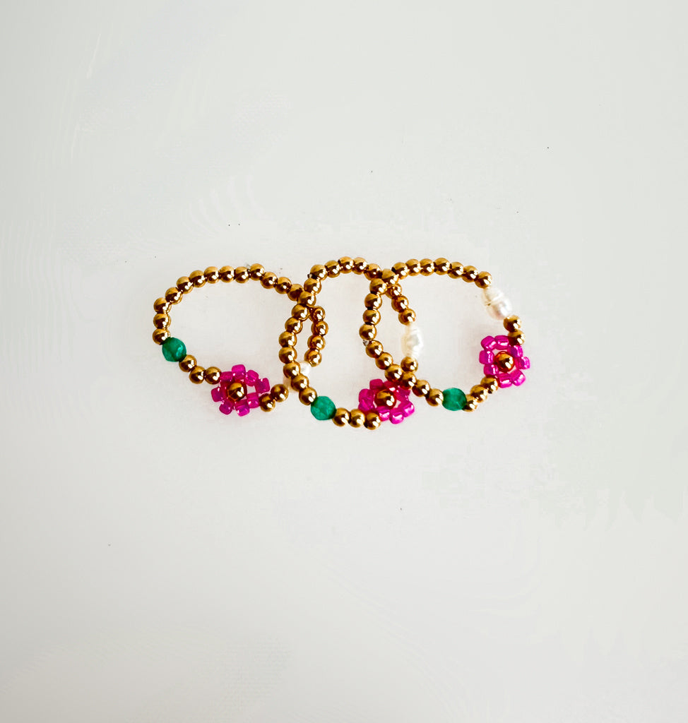 Blooming Ring Set