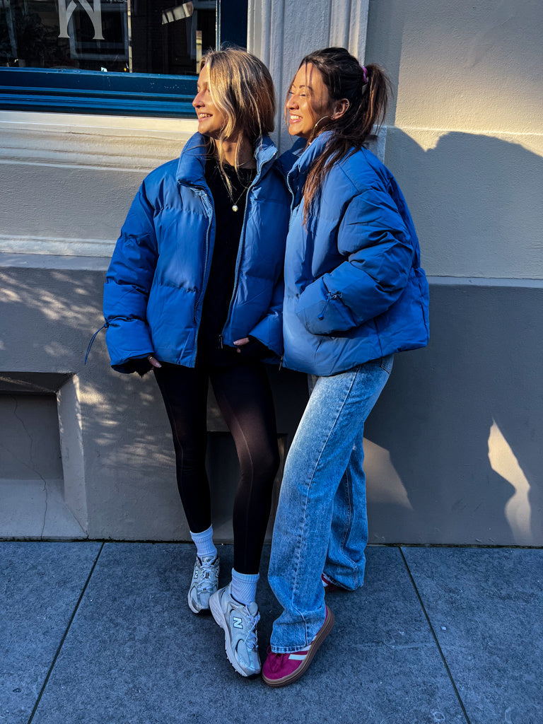 Blue Bomber Jacket