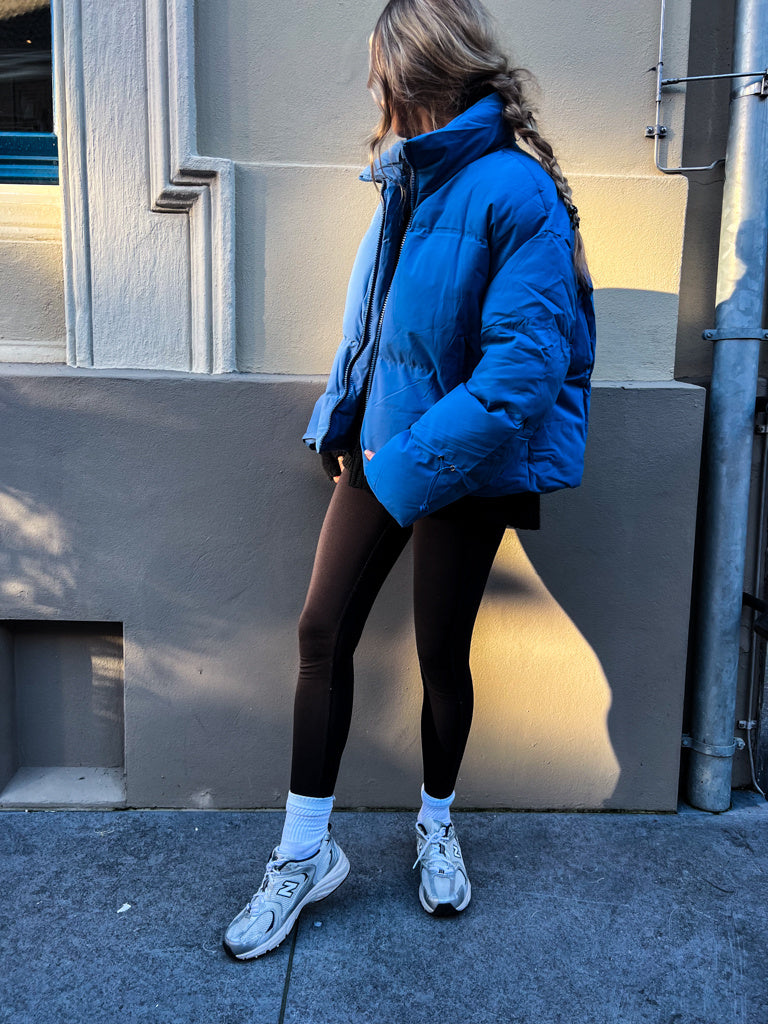 Blue Bomber Jacket