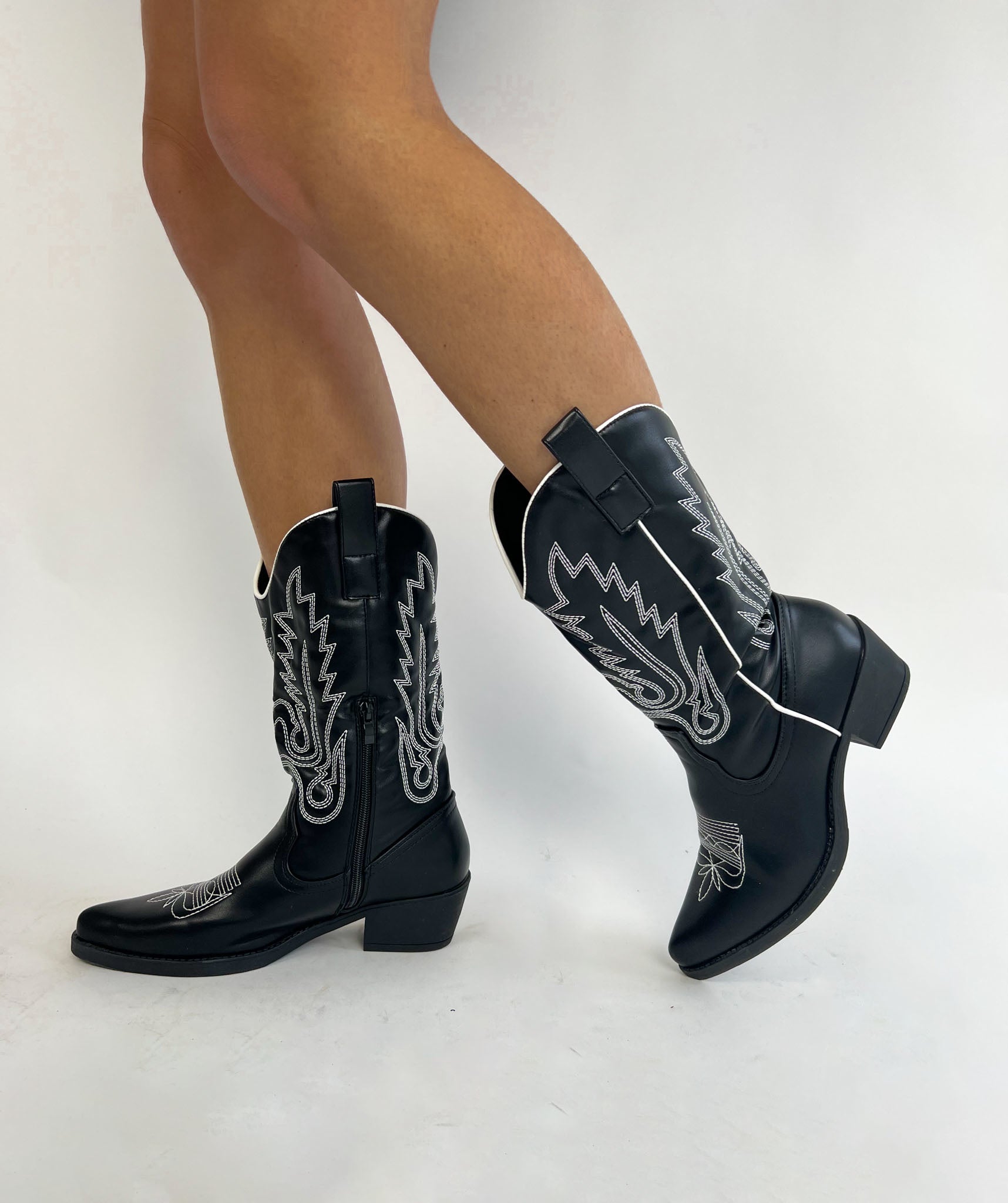 Cowboy Boots Black