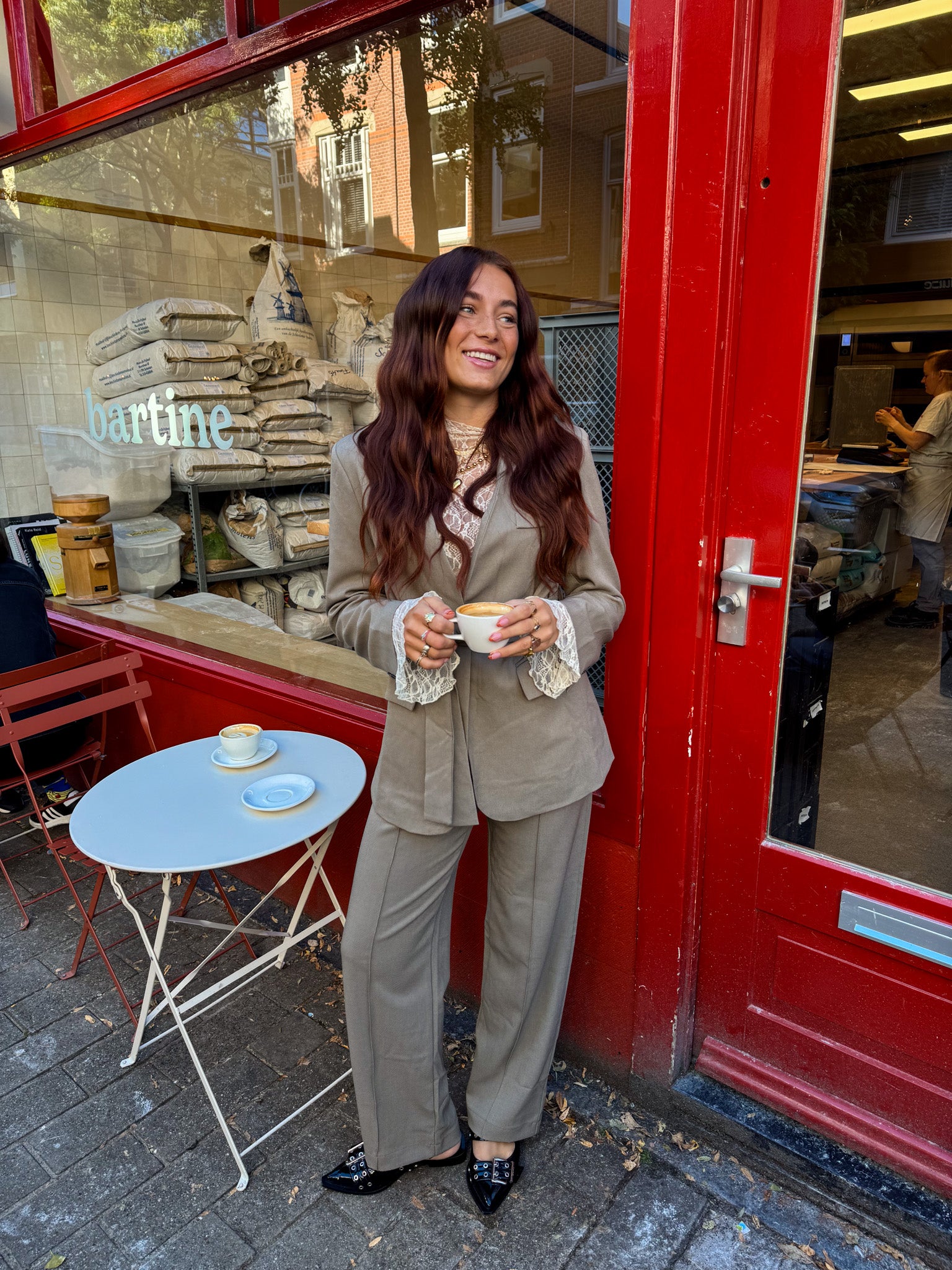 Carmen Blazer Taupe