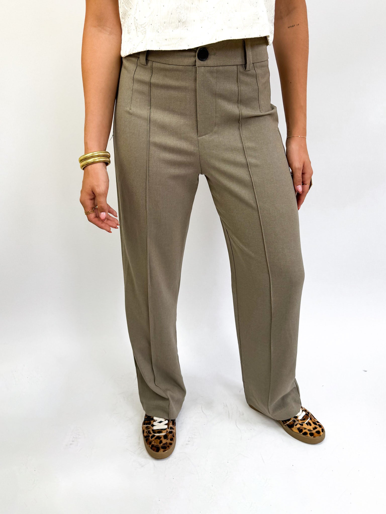 Carmen Pantalon Taupe