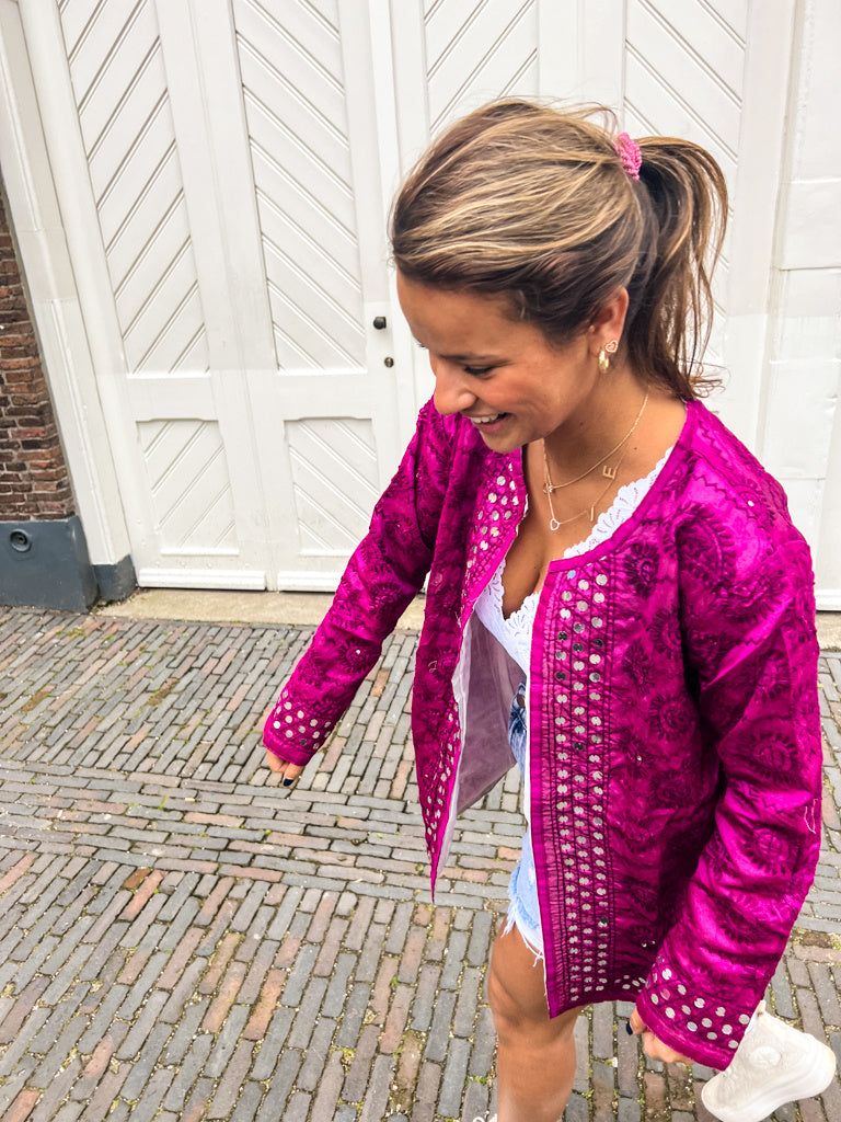 Casablanca Jacket Pink