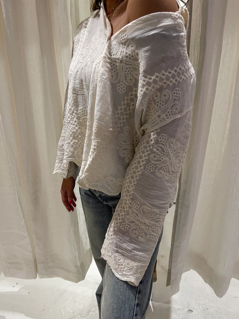 Celeste Blouse Creme