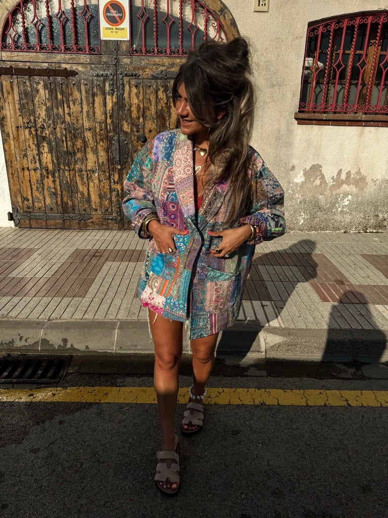 Handmade Colorful Kimono