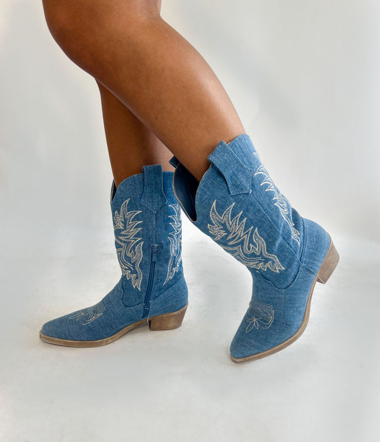 Cowboy Boots Blue