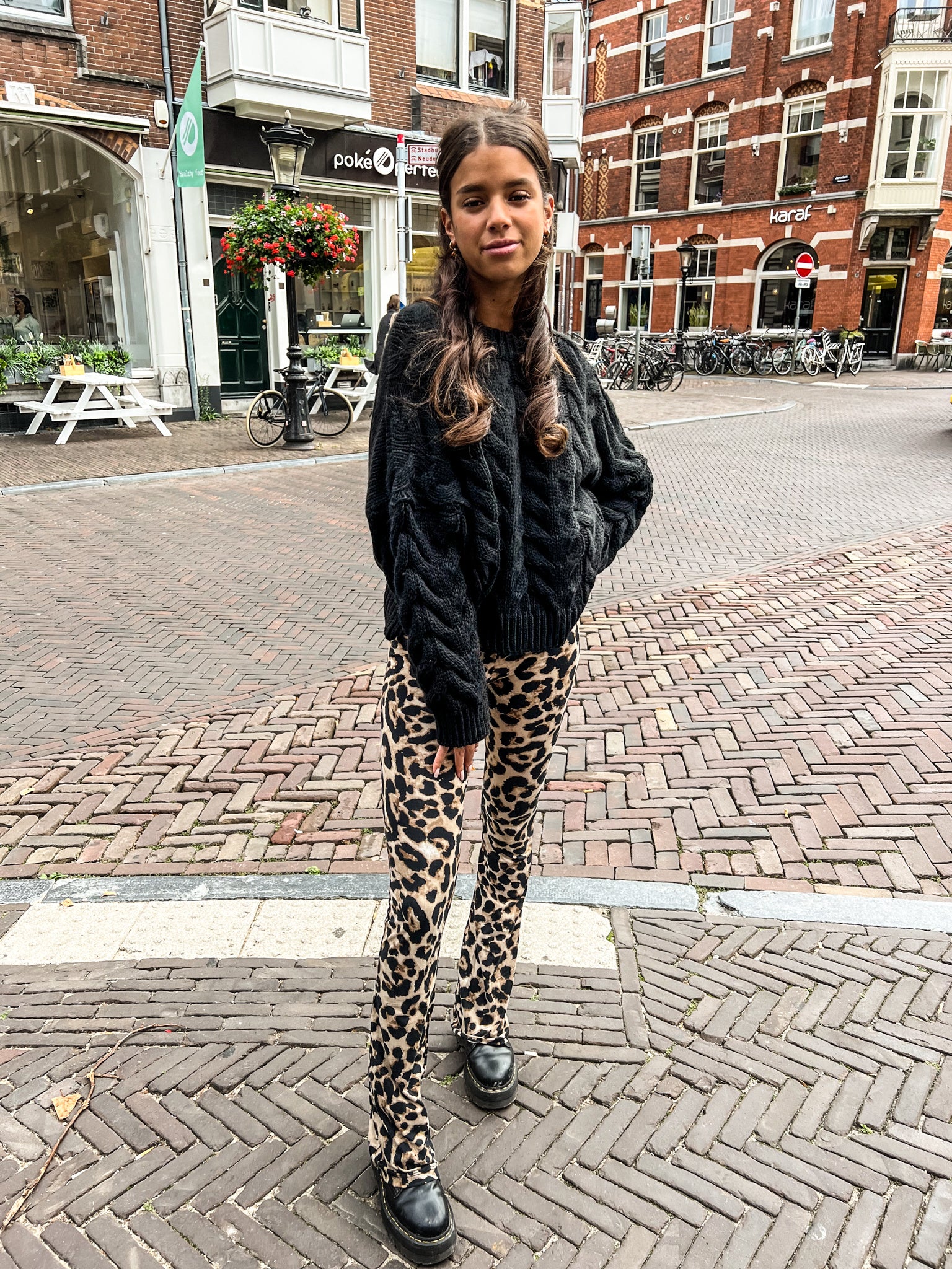 Flared Pants Leopard