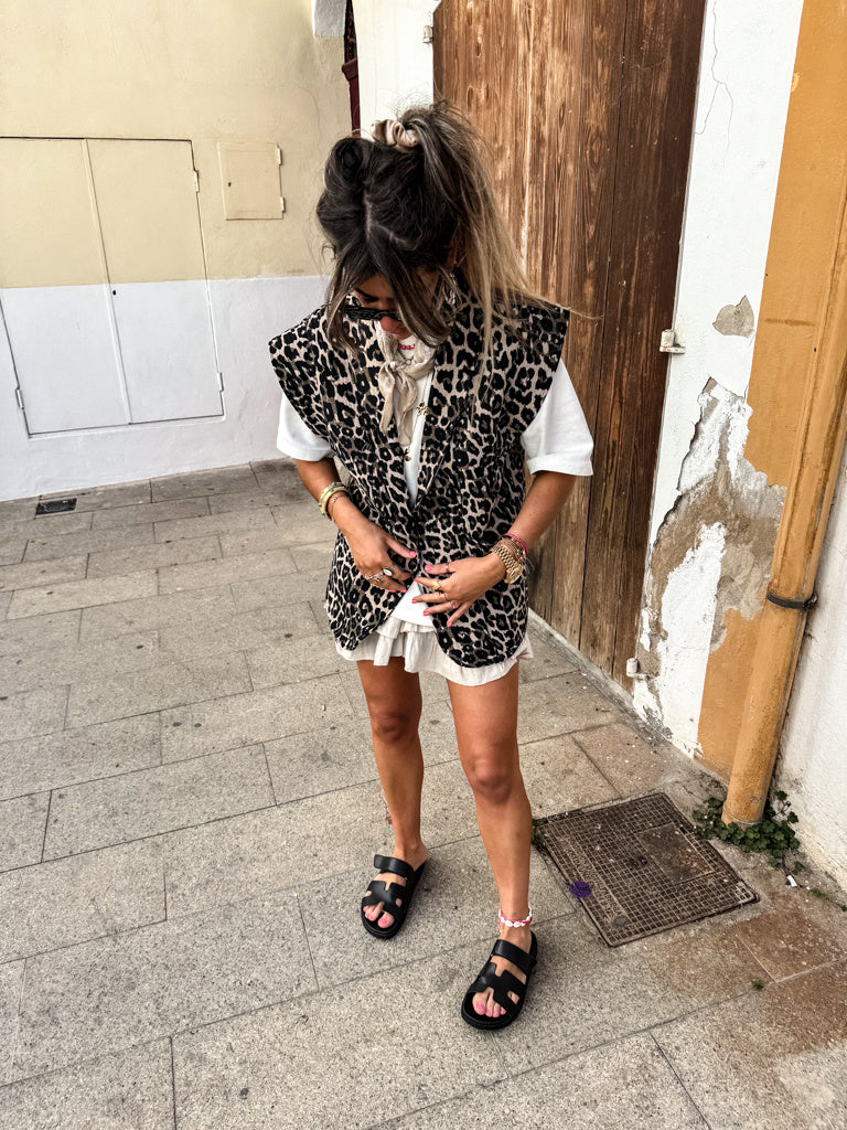 Daimy Leopard Gilet