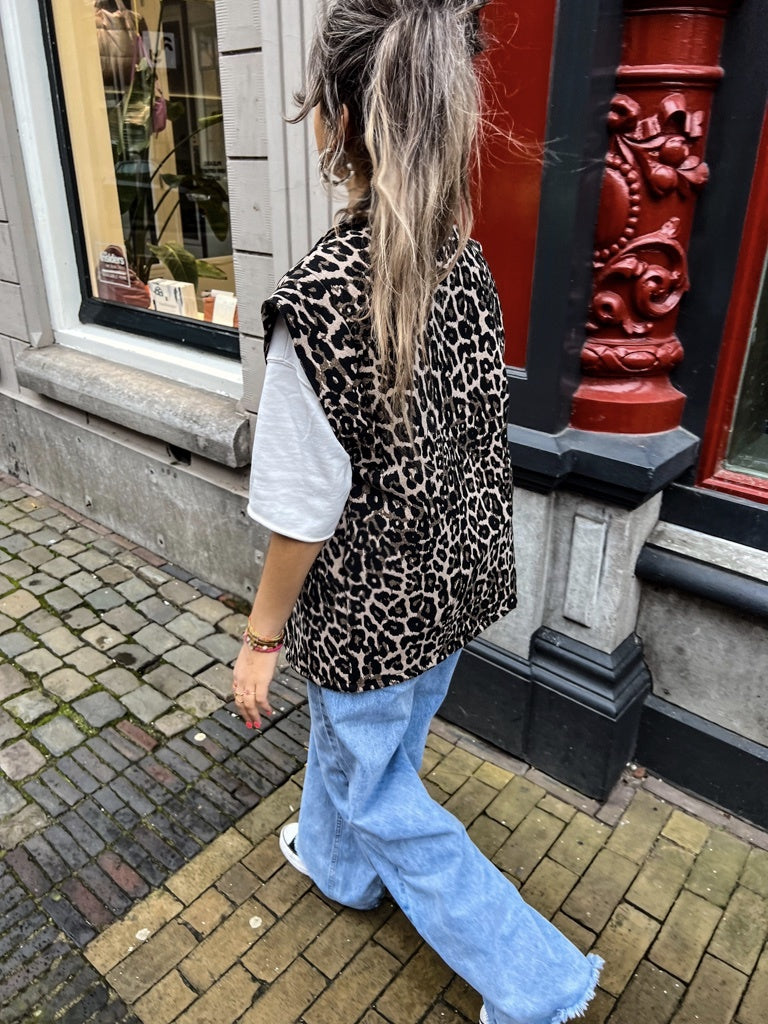 Daimy Leopard Gilet