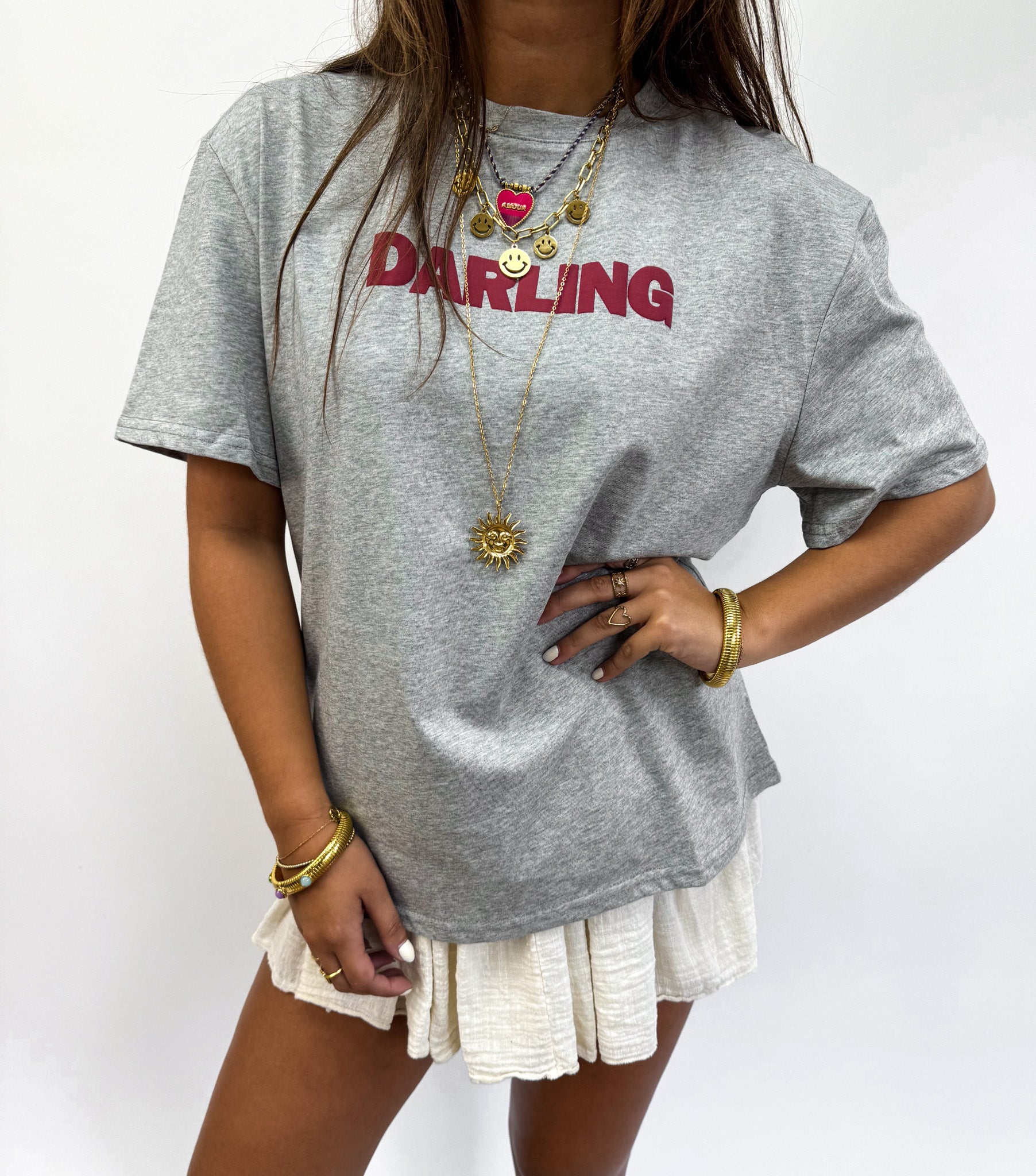 Darling T-Shirt Grey