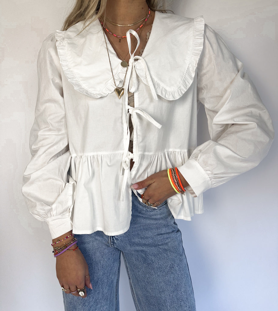 Dolly Blouse White