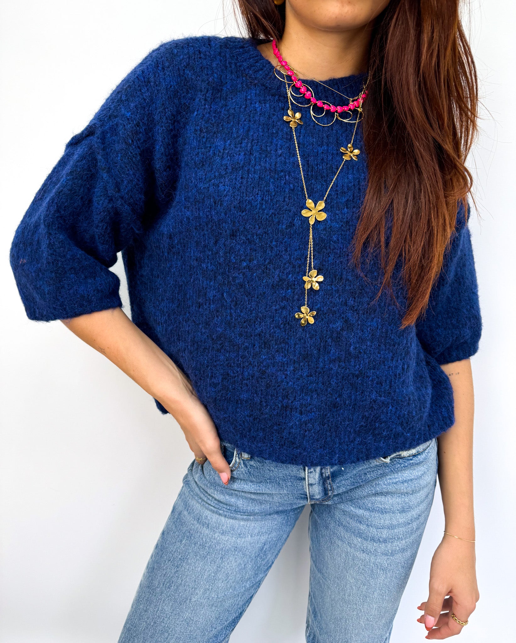 Donna Knit Blue