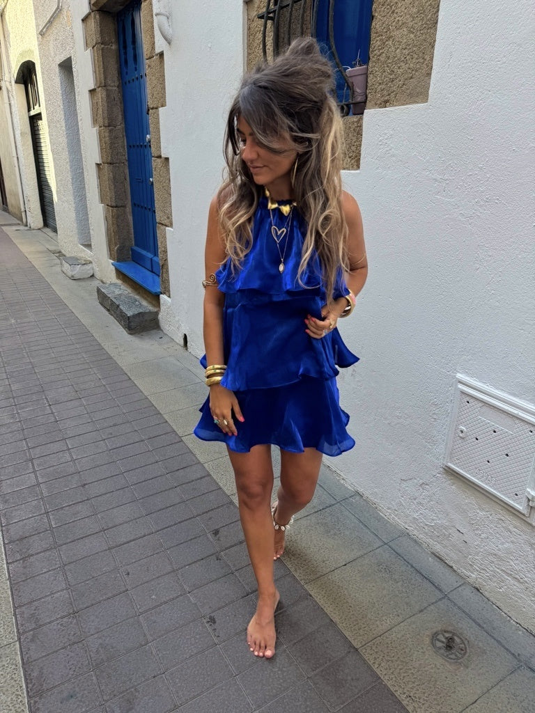 El Mar Dress Marina Blue