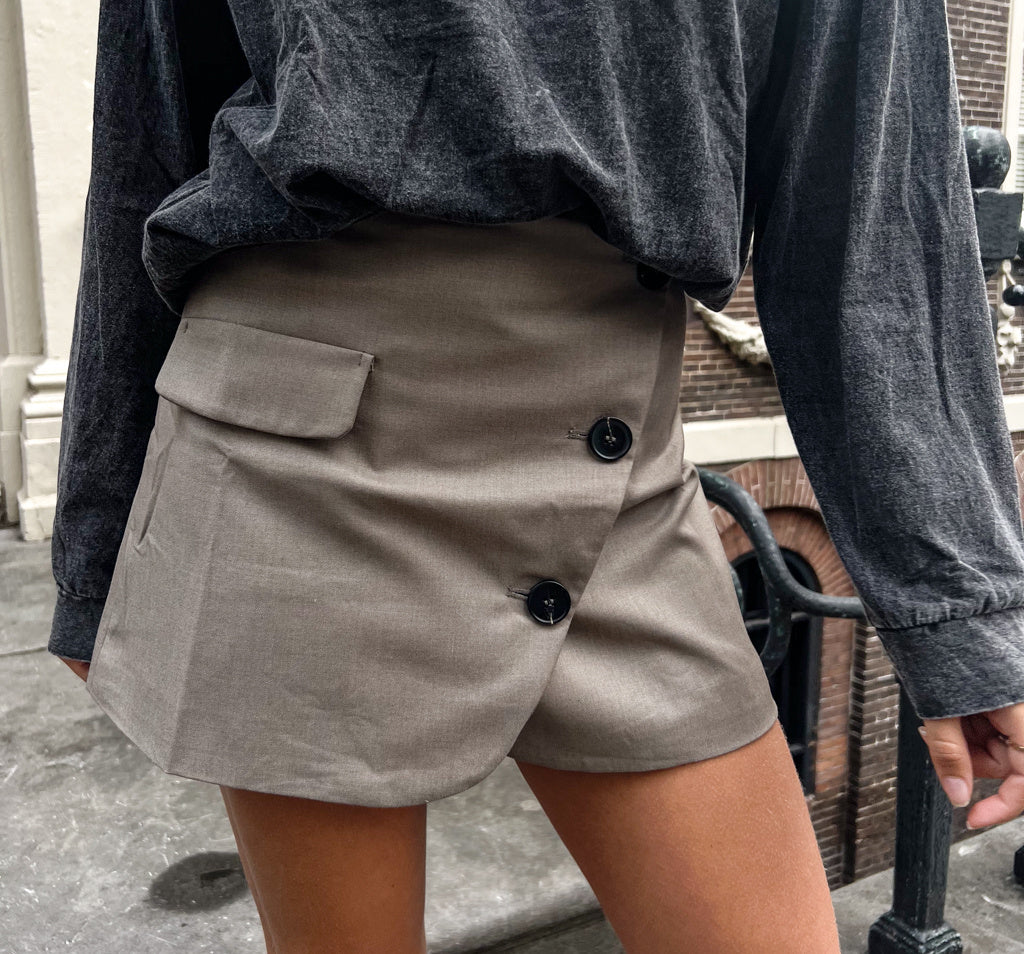 Ella Skirt Taupe