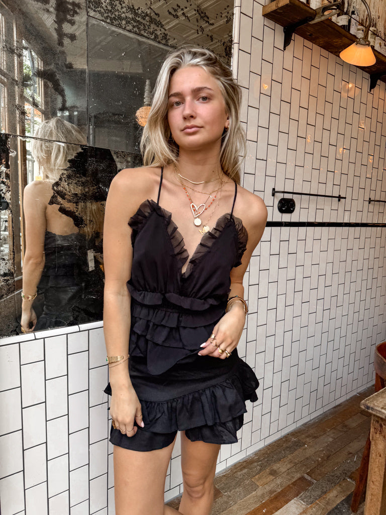 Flowy Top Black