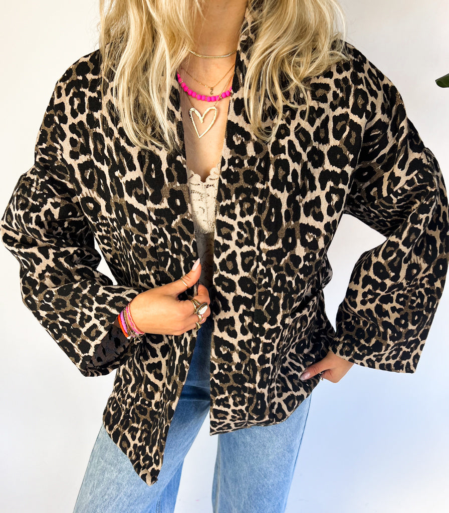 Gaby Jacket Leopard