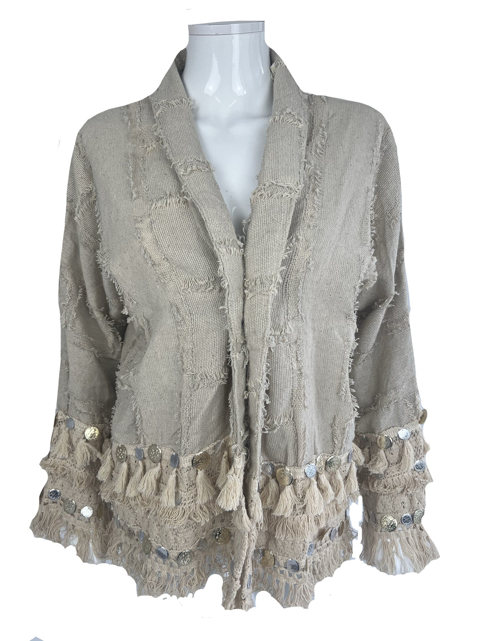 The Goddess Jacket Sand