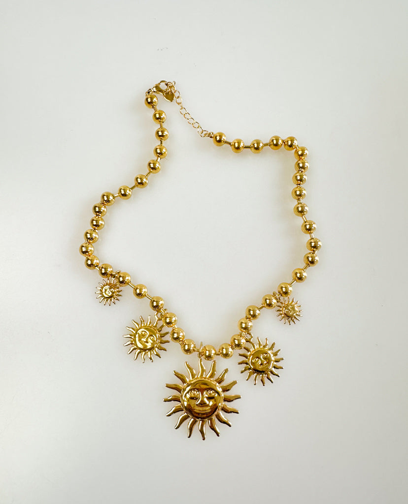 Sunny Bliss Necklace Gold