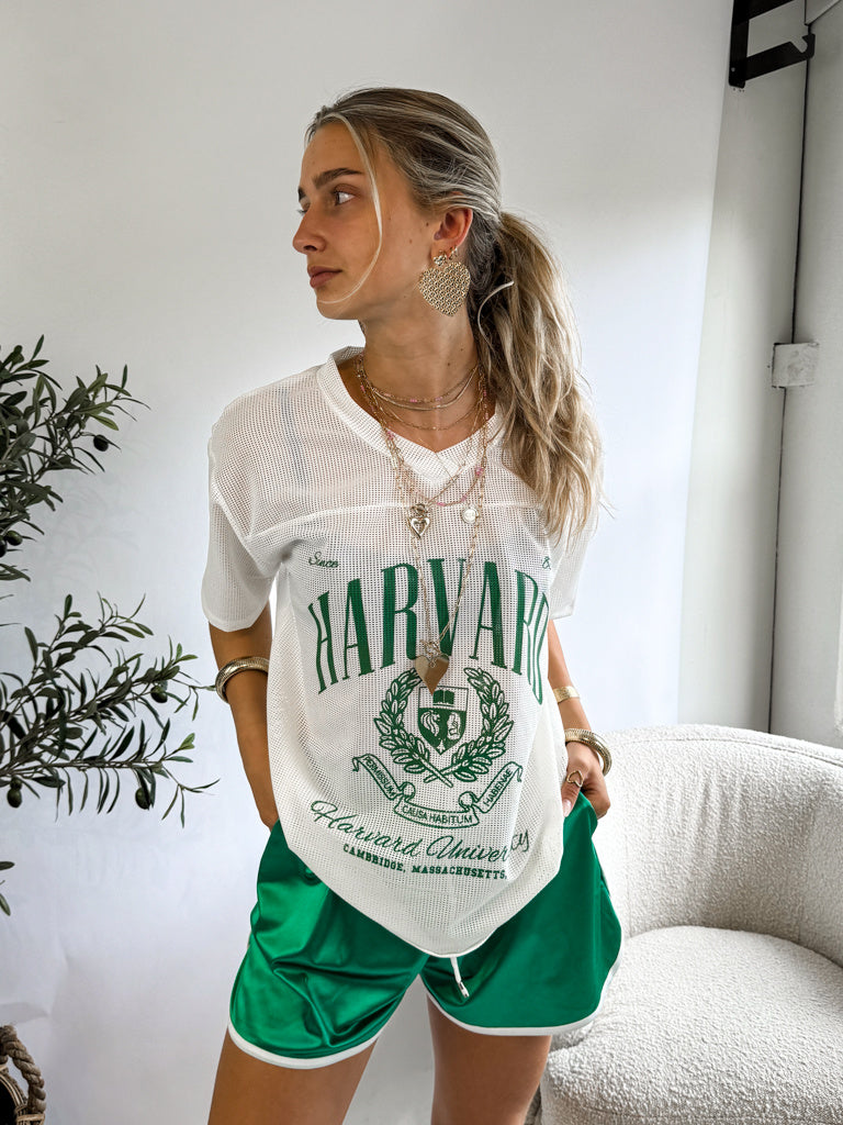 Harvard Shorts Green