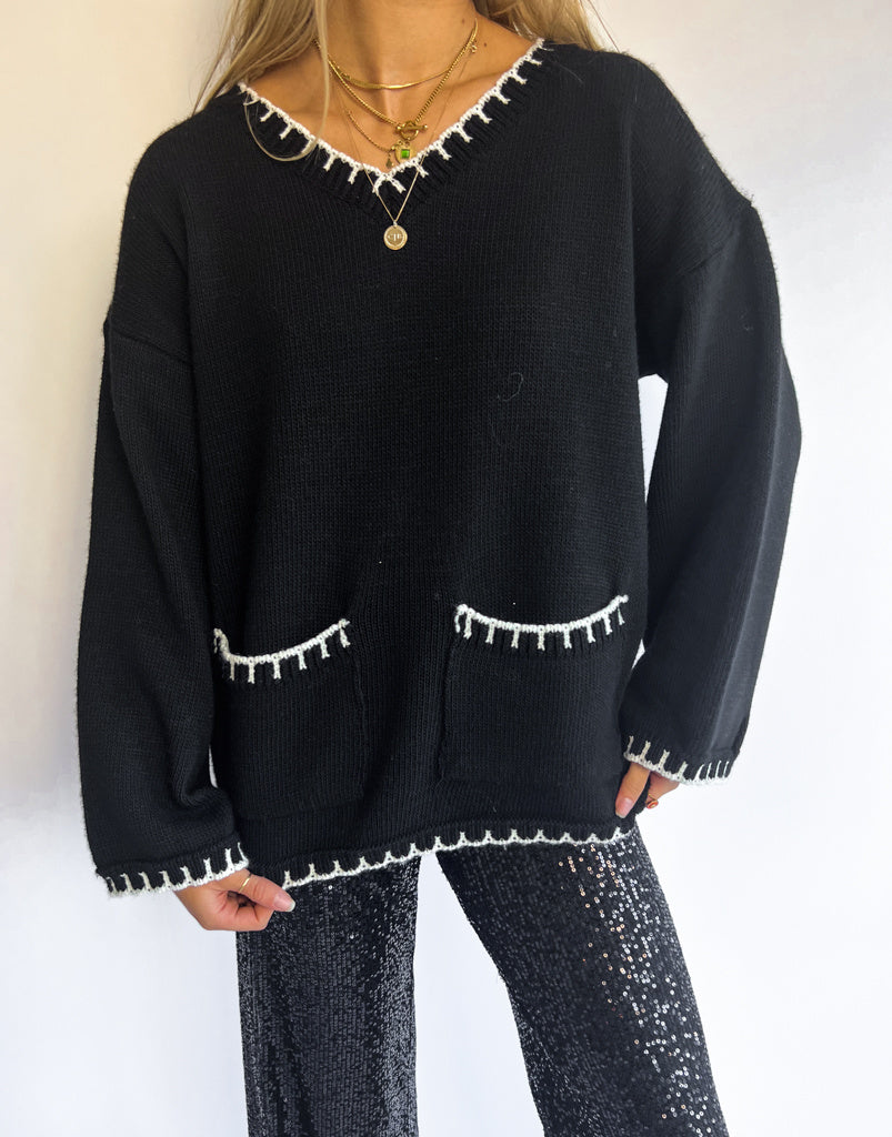 Hazel Sweater Black