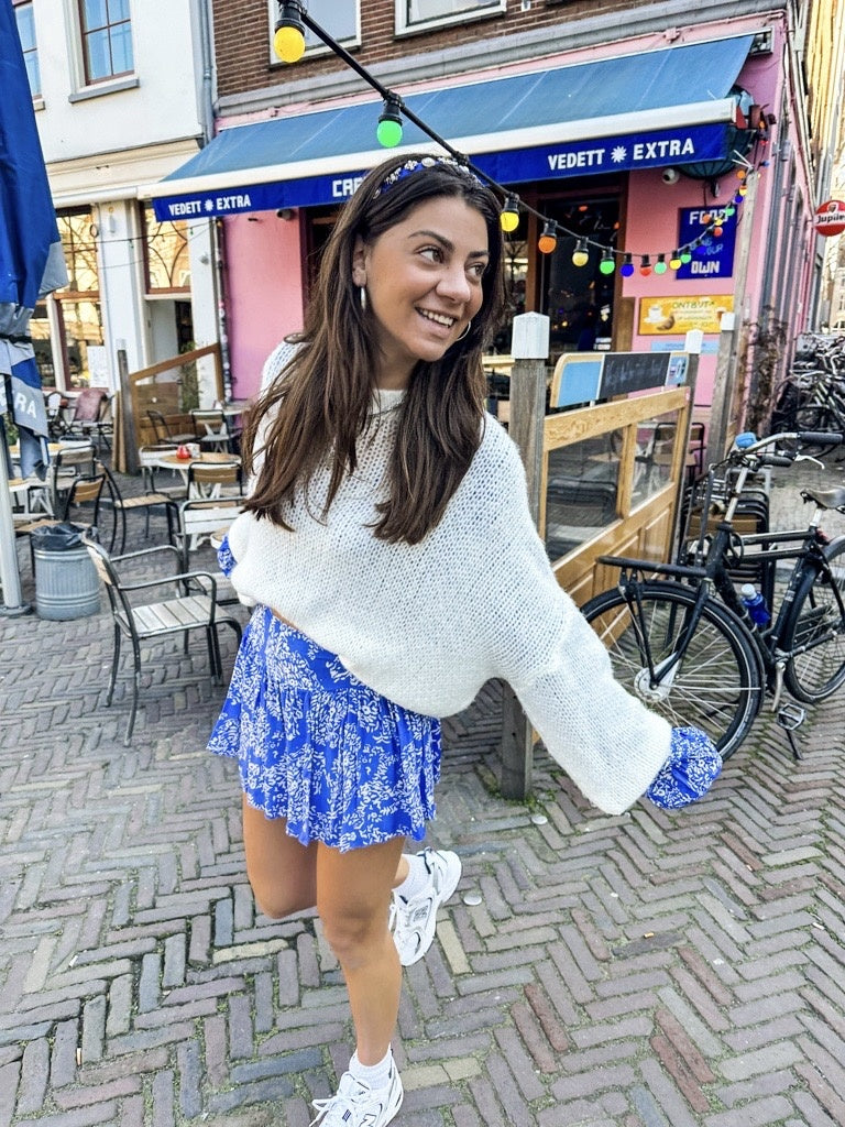 Santorini Skort Blue