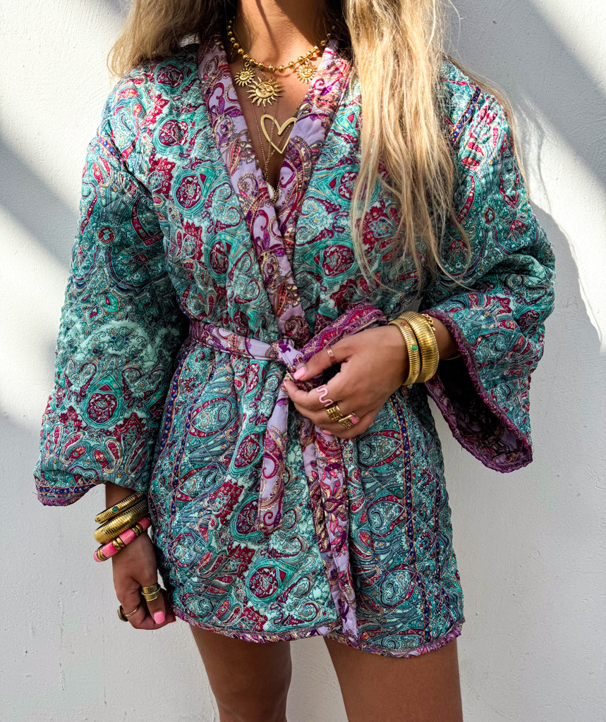 Island Kimono Lila