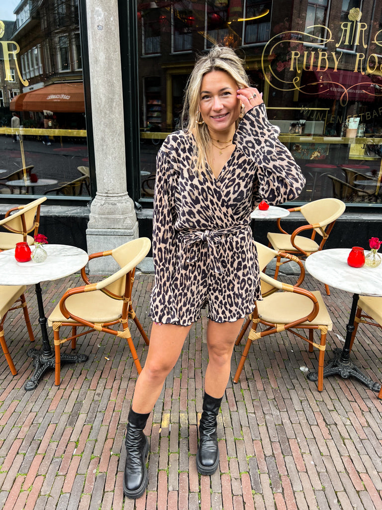 Ivy Jumpsuit Leopard