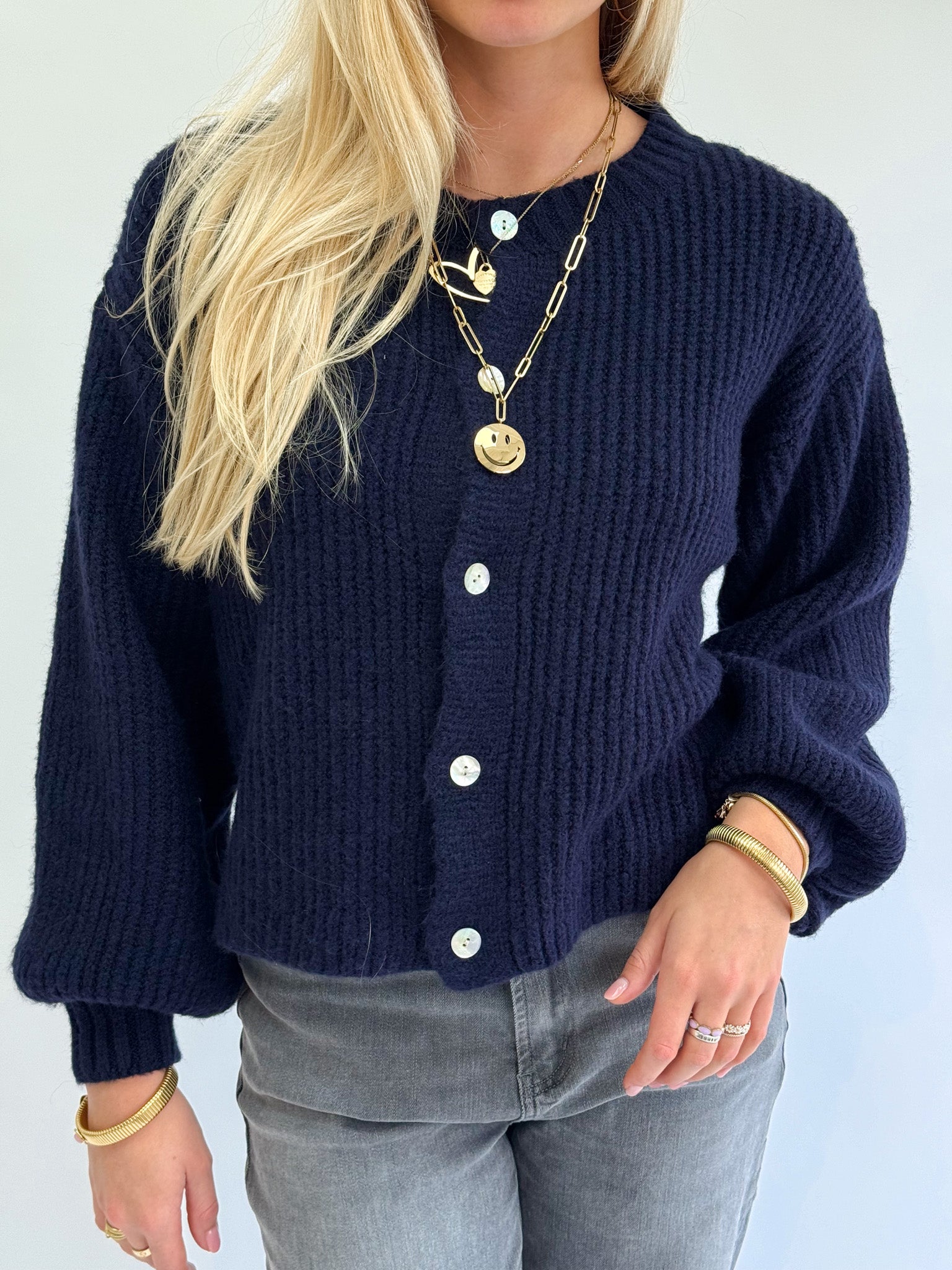 Julia Vest Navy