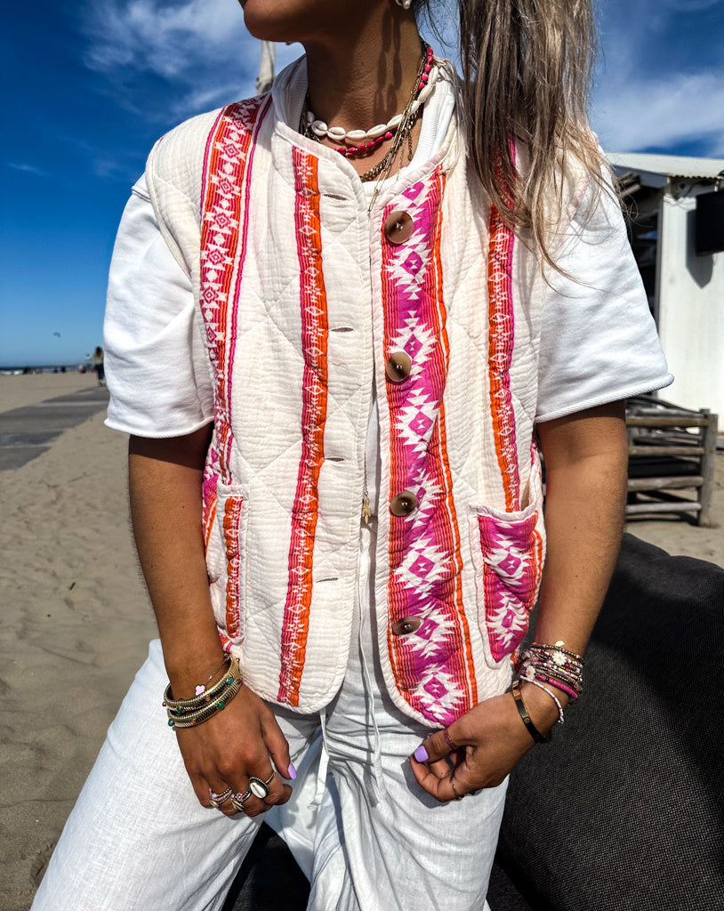 Julieta Gilet Aztec