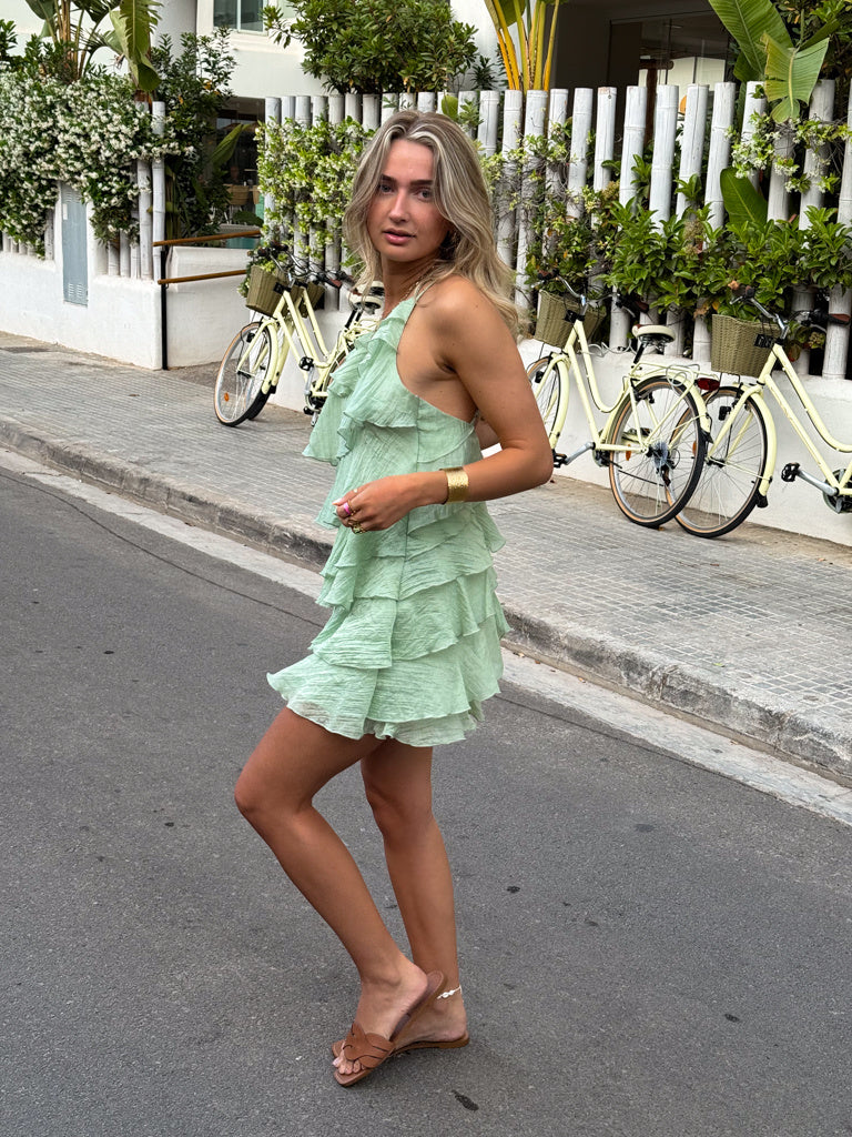 Kate Flowy Dress Mint