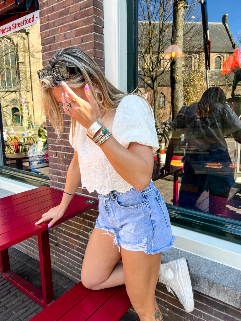 LA Denim Shorts