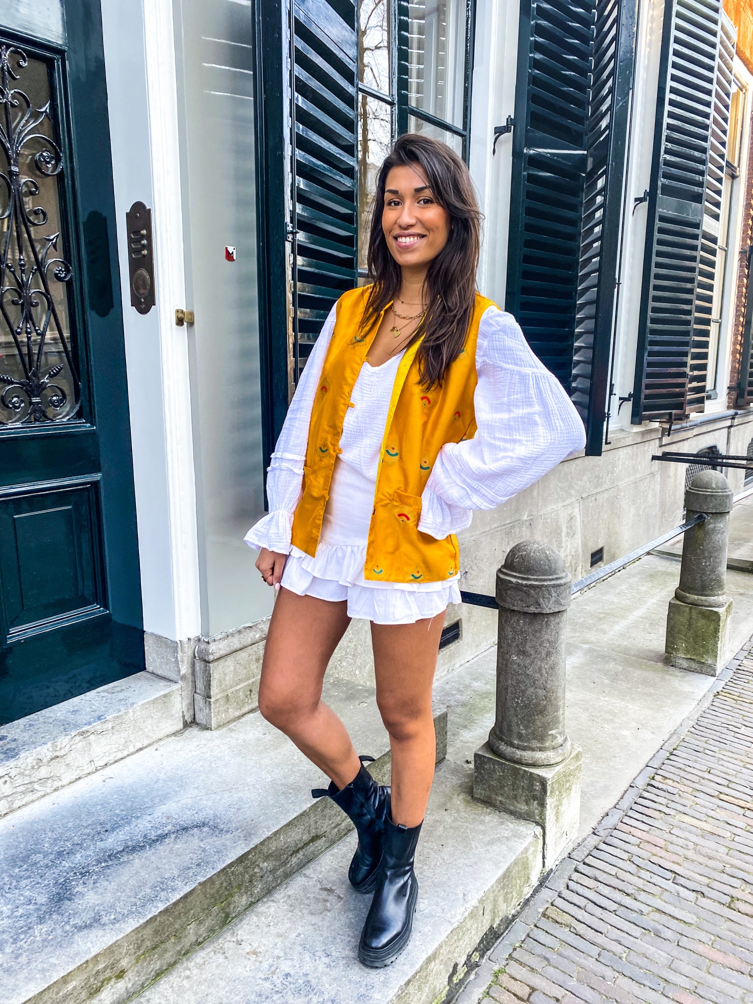 Gauri Gilet Lemon