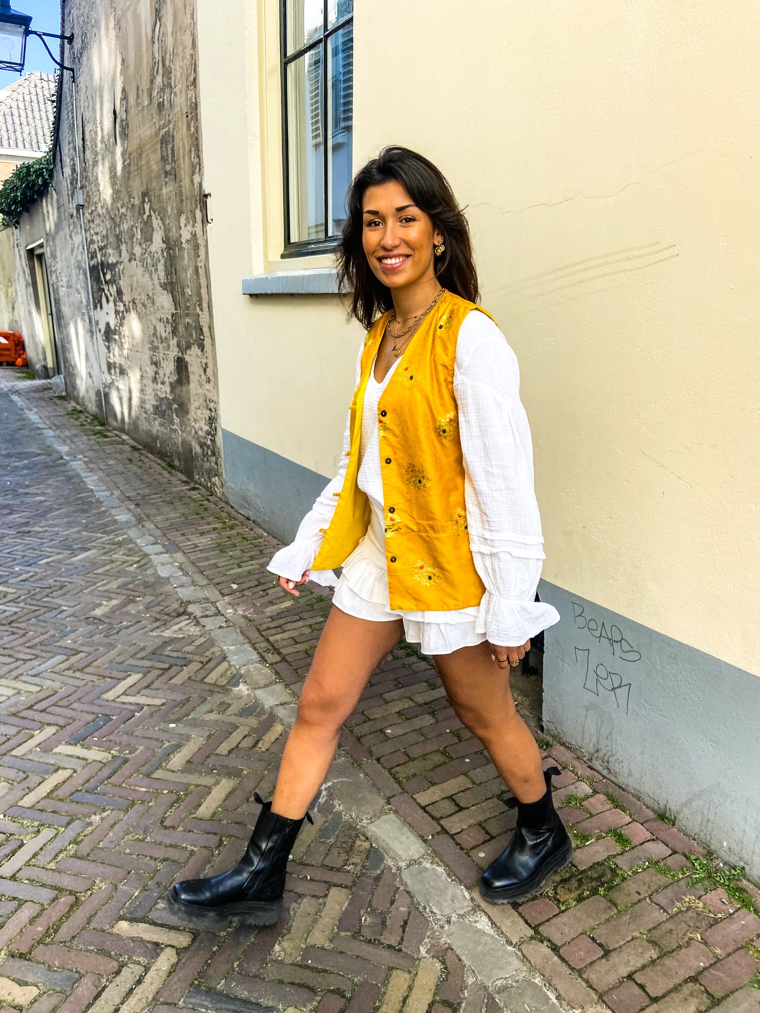 Gauri Gilet Lemon