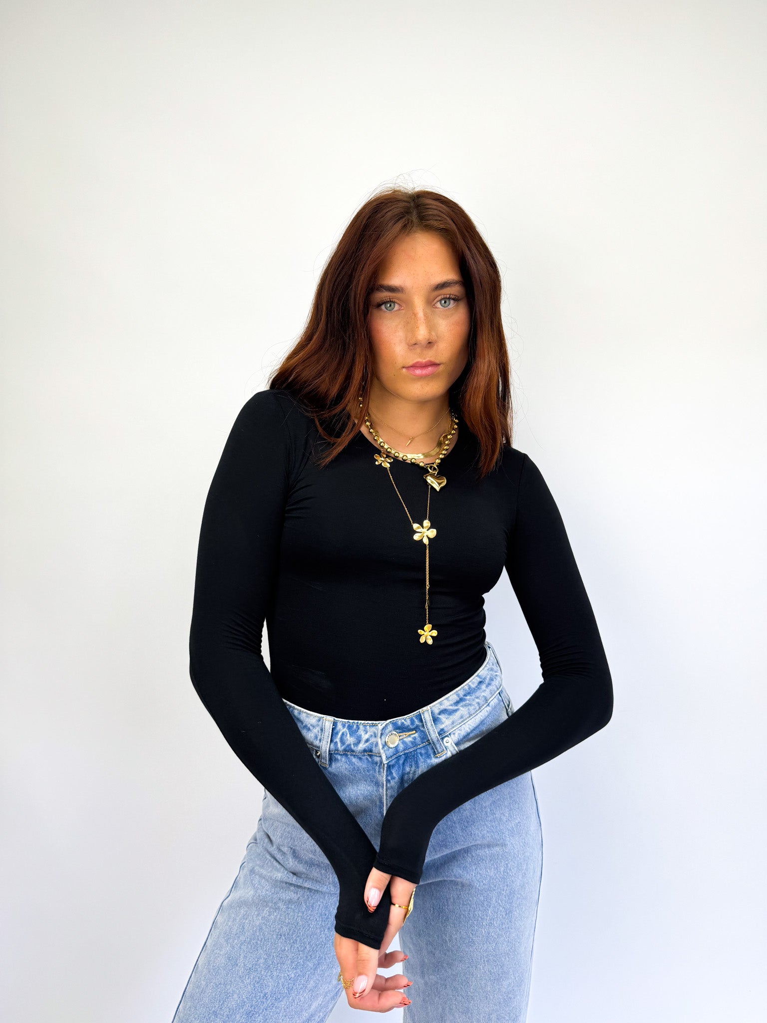 Liv Basic Longsleeve Top Black