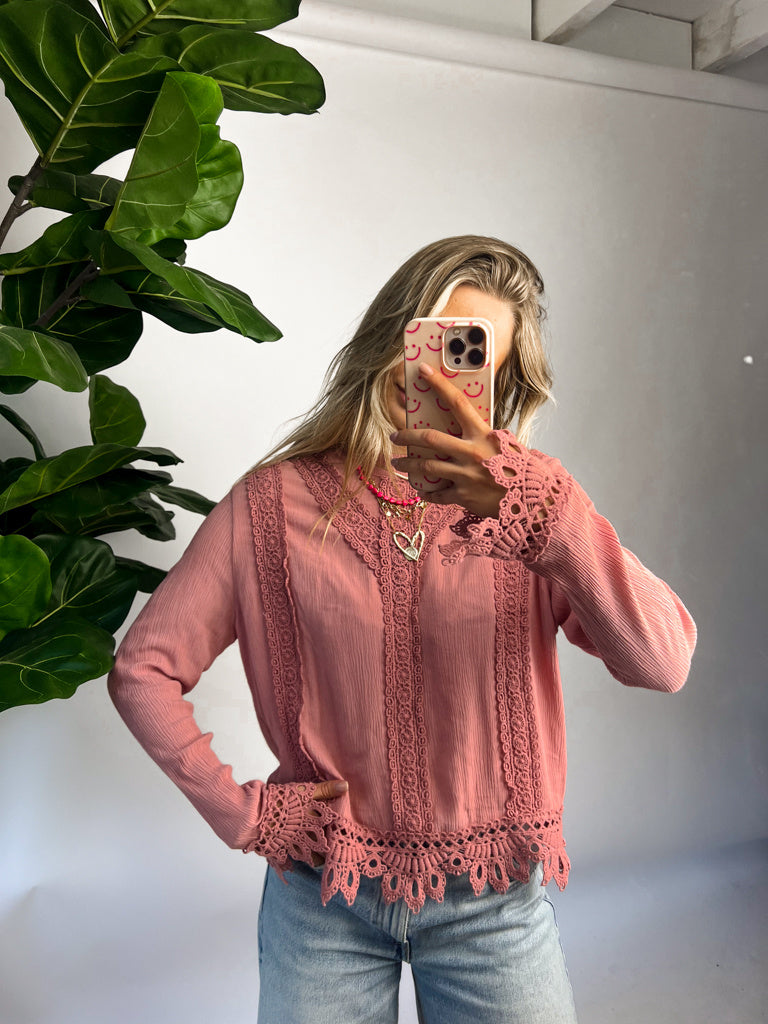 Lotus Blouse Rose