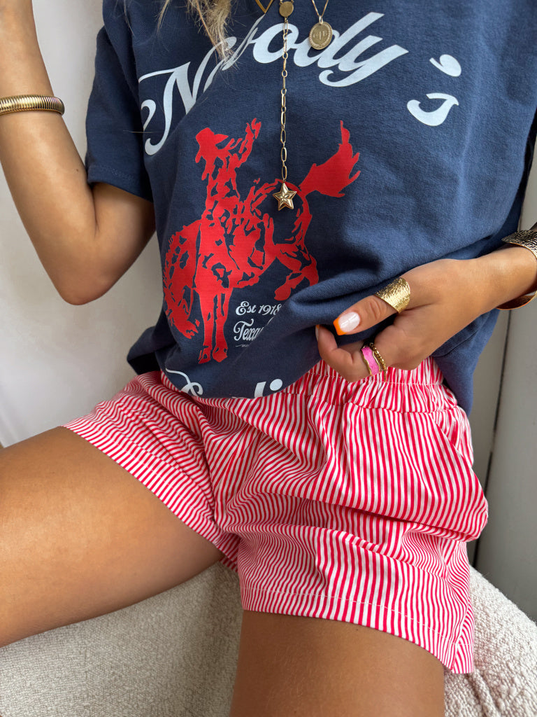 Lux Shorts Red