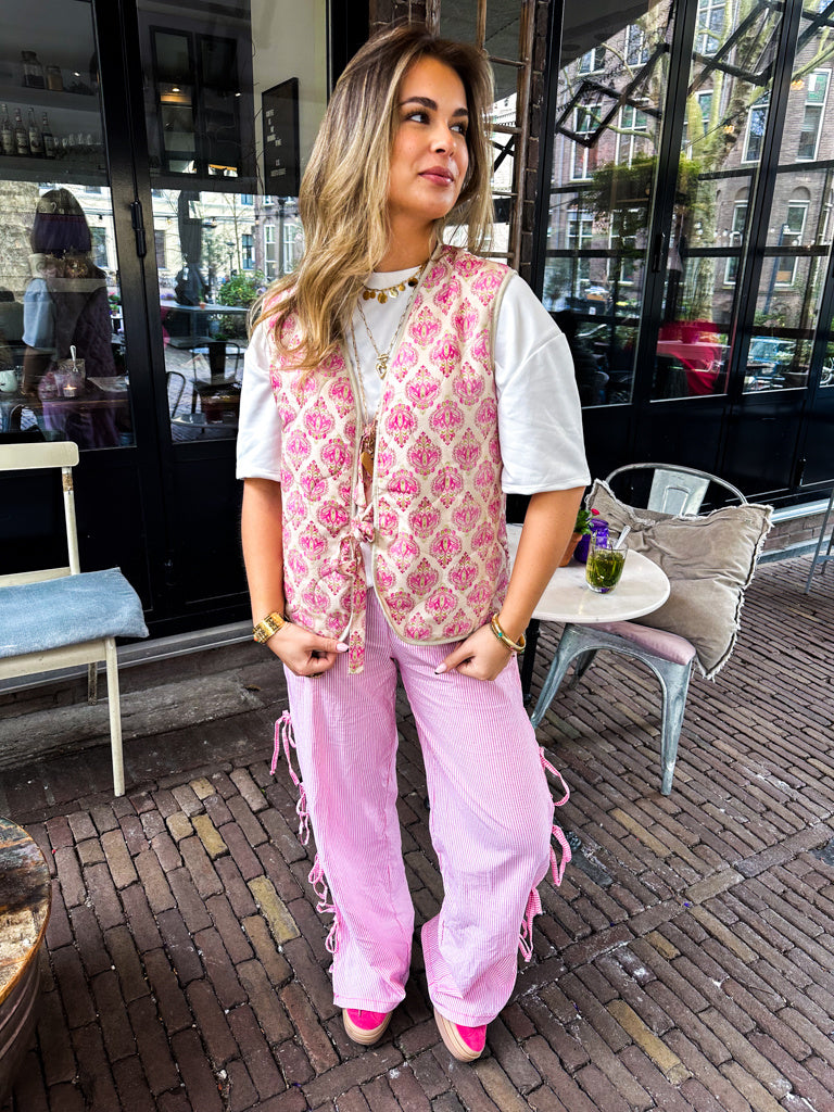 Saar Gilet Pink