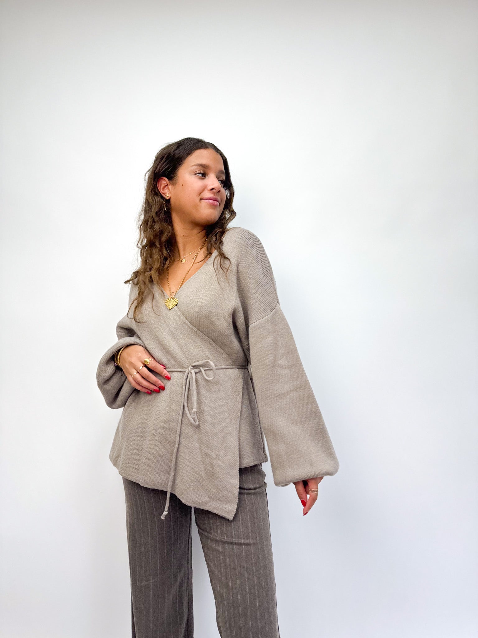 Marly Vest Taupe