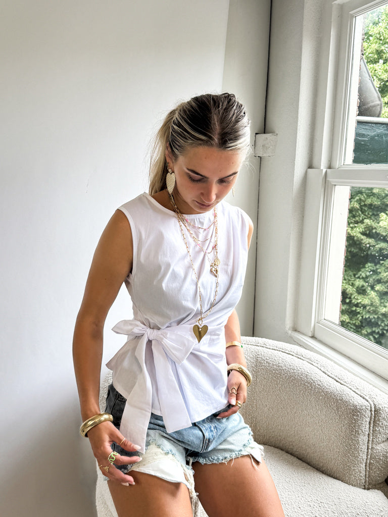 Melrose Top White