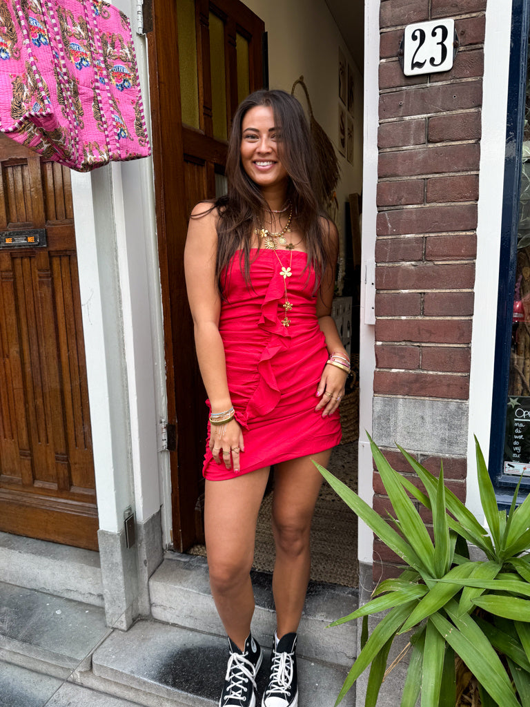 Miami Dress Red