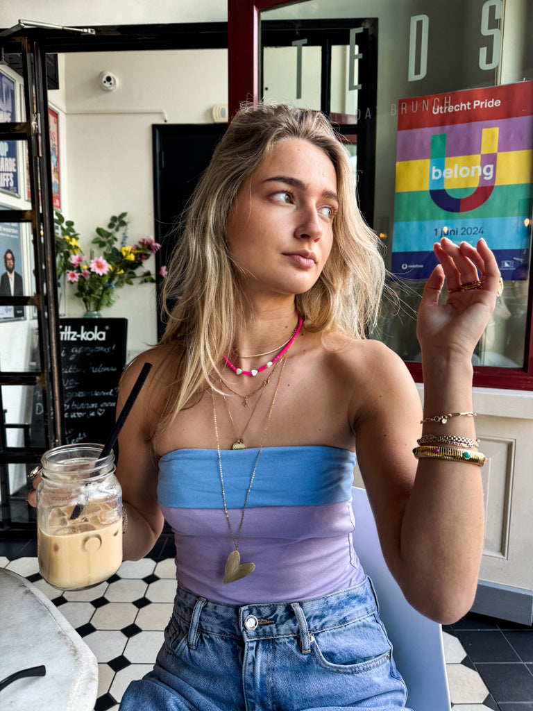 Moments Tube Top Lilac