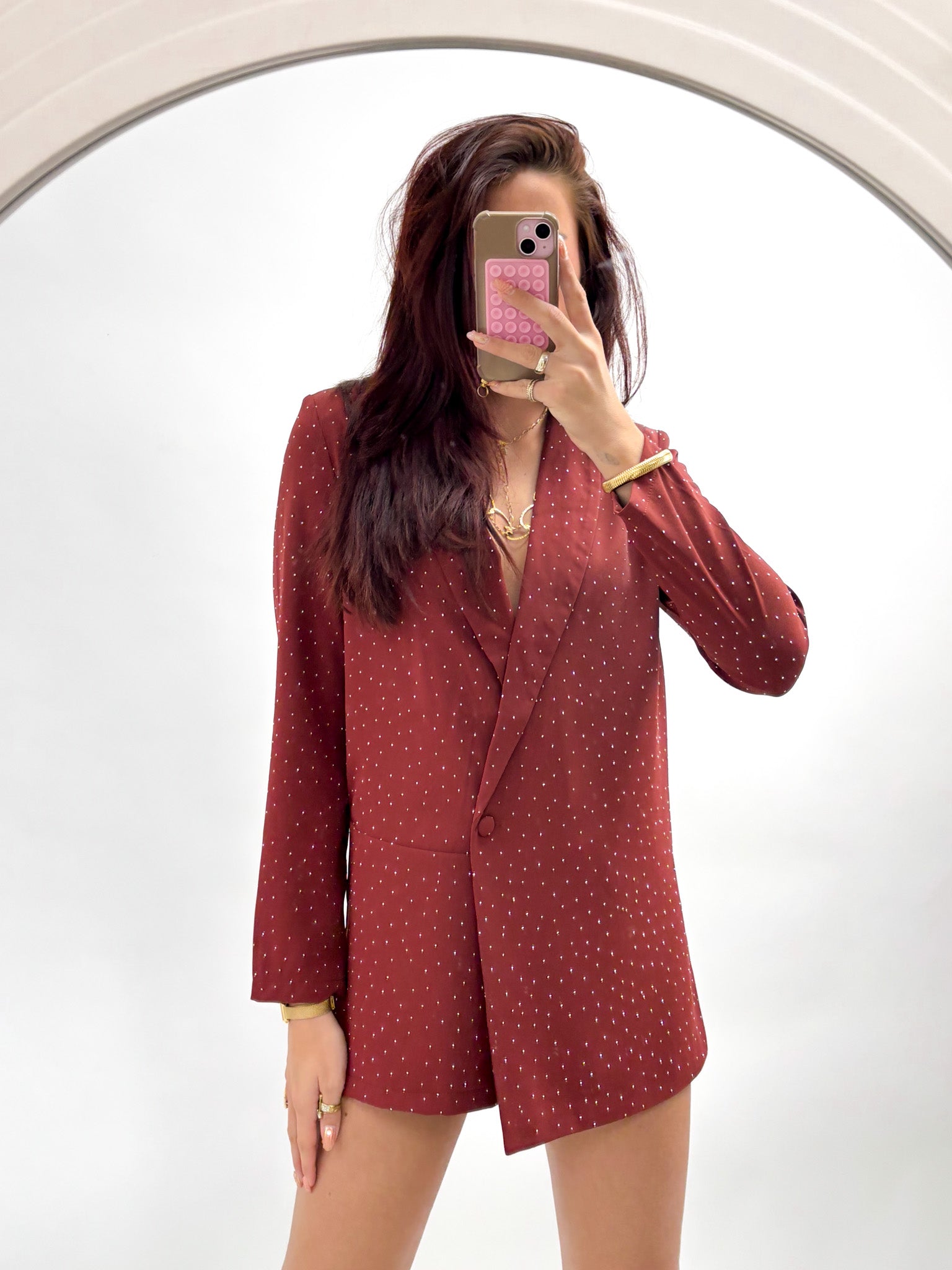 Moments Playsuit Bordeaux