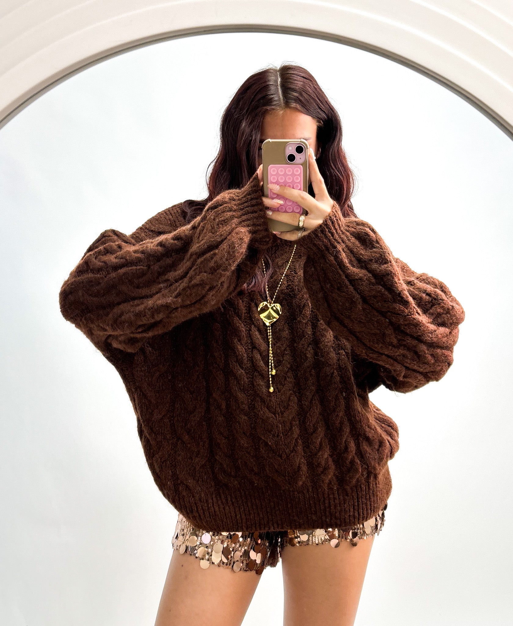 Muna Knit Brown