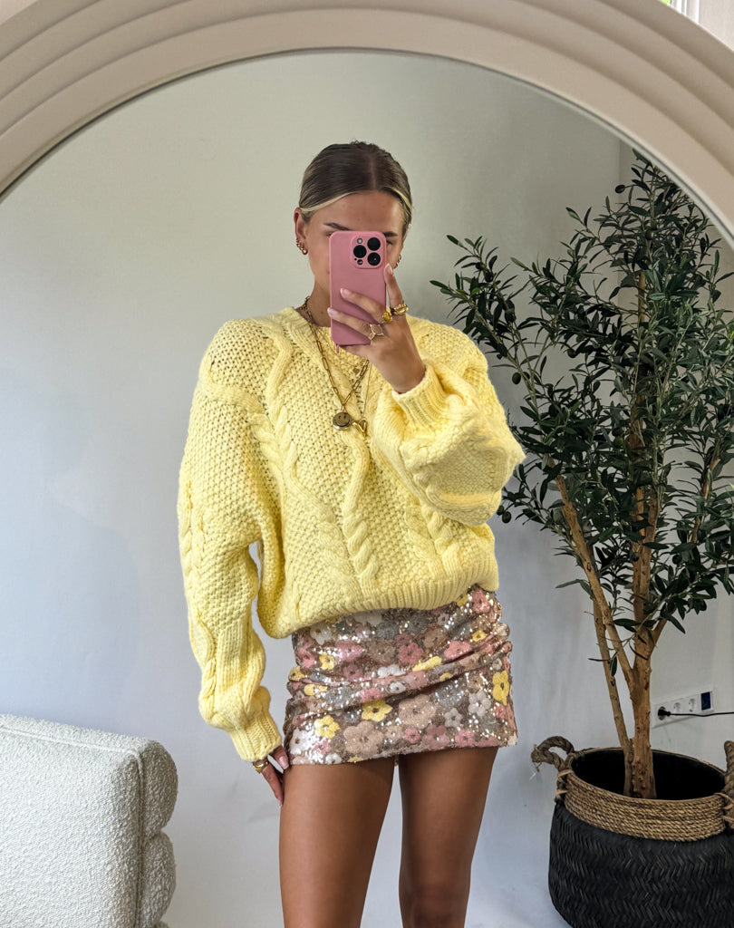 Naomi Knit Lemon