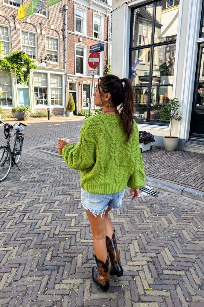 Naomi Knit Green